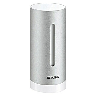 Netatmo Hygrometer (Batteriebetrieben, Silber, Ø x H: 4,5 x 15,5 cm)