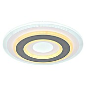 Globo LED-Deckenleuchte rund Sabatino (21 W, Opal, Ø x H: 30 x 5,5 cm)