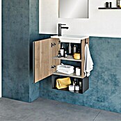 Riva Conjunto de mueble de baño Indus (Ancho total del mueble de baño: 45,3 cm, Abedul, Mate, 3 pzs.) | BAUHAUS