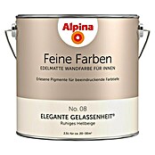 Alpina Wandfarbe Feine Farben (2,5 l, Elegante Gelassenheit, No. 08 - Ruhiges Hellbeige, Matt)