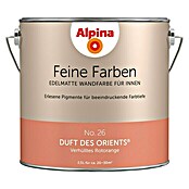 Alpina Wandfarbe Duft des Orients (2,5 l, Duft des Orients, No. 26 - Verhülltes Rotorange, Matt)