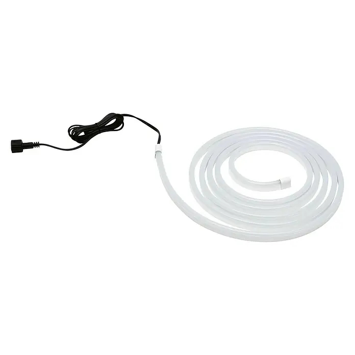 Paulmann LED-Band Simpled Outdoor - Länge: 3 m, Lichtfarbe: Kaltweiß, 12 W, 1.260 lm - LED-Lichterschlauch mit Netzkabel. Der flexible Schlauch sorgt für stimmungsvolle Beleuchtung im Innen- und Außenbereich.