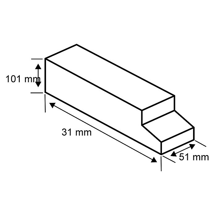 Paulmann LED-Trafo Power Supply36 VA, 230/12 V, Weiß Sketch