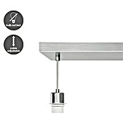 Home Sweet Home Pendelleuchte Beam 2s (2 x 60 W, Farbe: Chrom matt, L x H: 55 x 99 cm)