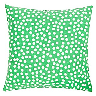 Kissen Allover Dots (Grün, 45 x 45 cm, 100 % Baumwolle)