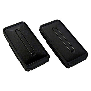 Carpoint Kunststof clips Type T 2 stuks (Zwart)