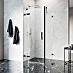 Camargue Air 2.0 Duschwand B76 (B x H: 77 x 200 cm, Beschichtet, Schwarz) | BAUHAUS