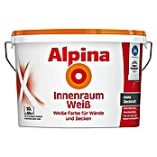 Alpina Wandfarbe Innenraumweiß (Weiß, 10 l, Matt)