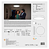 Ledvance LED-Deckenleuchte rund Frame (Ø x H: 335 mm x 75 cm, Stahl, Warmweiß) | BAUHAUS