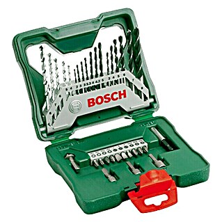 Bosch X - Line Maletín de brocas y puntas (33 pzs., Apto para: Taladros)