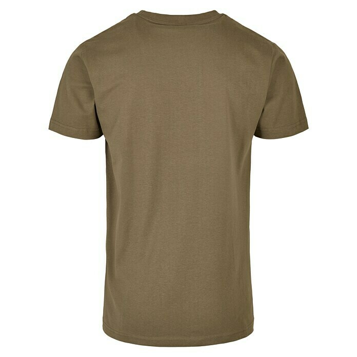 T-Shirt HandcrafterXXXL, Olive Back View