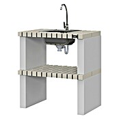 Mesa lavadero modular para barbacoa Alvor (80 x 47 x 86)