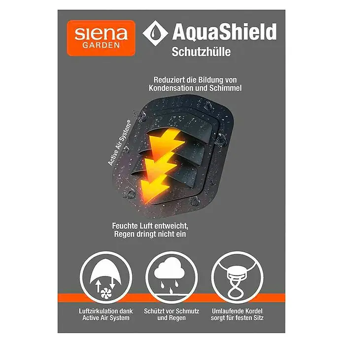 AquaShield Sitzgruppenhülle 300x150x100 Cm - Schutzhülle Für Gartenmöbel