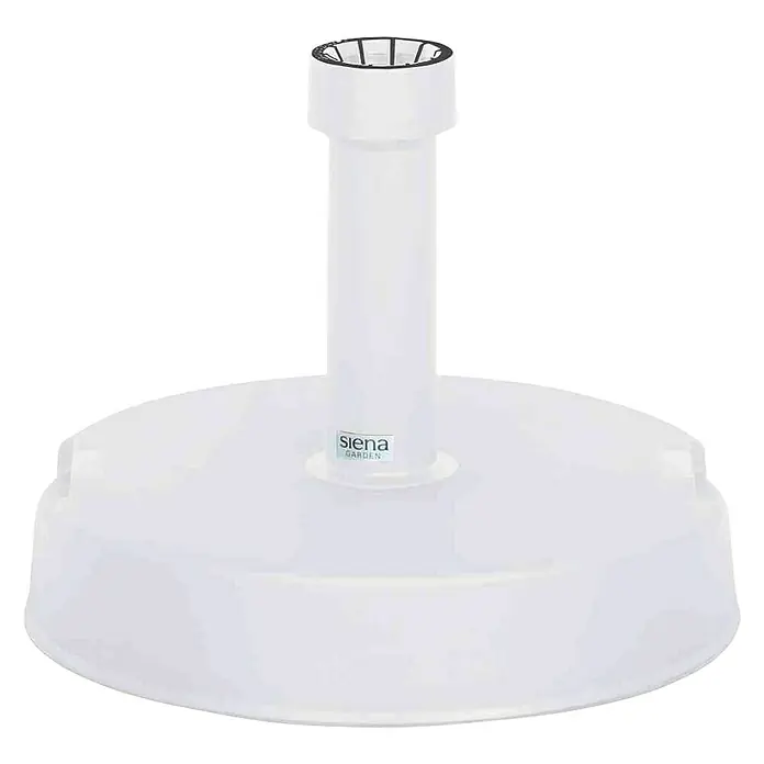 Siena Garden SchirmständerWeiß, 30 kg, Für Rohrdurchmesser: 21 mm - 54 mm