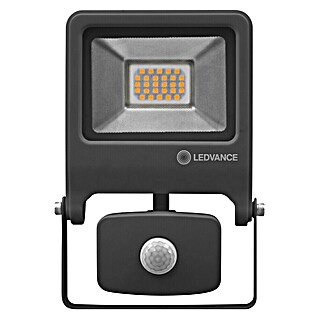 Ledvance LED-Sensor-Strahler Endura (20 W, L x B x H: 18,9 x 13,3 x 6,6 cm, Grau, IP44)