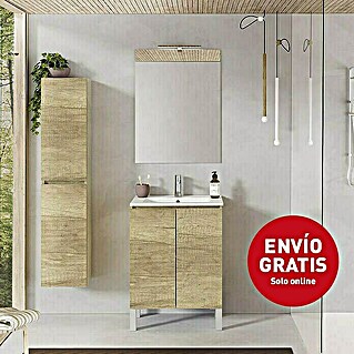 Artysan Conjunto de mueble de baño Versa (Ancho: 60 cm, 3 pzs., Nature, Mate)