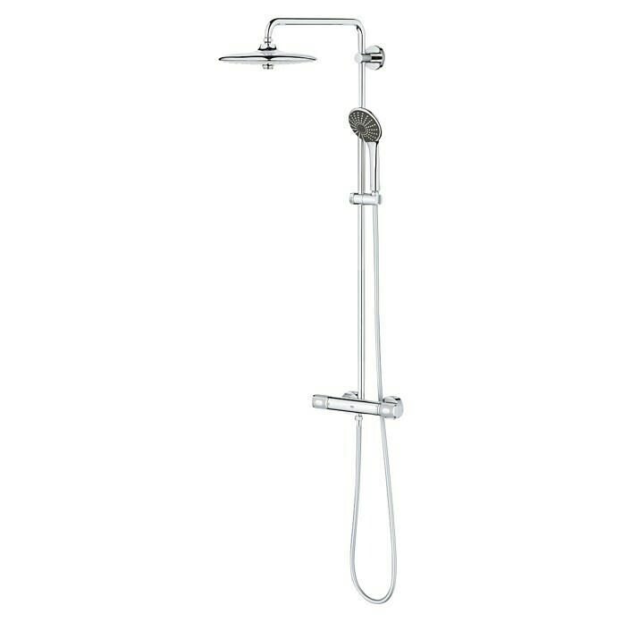 Grohe Vitalio Joy Douchesysteem 260 (Gatafstand: 100,5 cm, Aantal straalsoorten: 3 st., Chroom) | BAUHAUS
