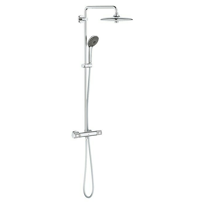 Grohe Vitalio Joy Douchesysteem 260 (Gatafstand: 100,5 cm, Aantal straalsoorten: 3 st., Chroom) | BAUHAUS