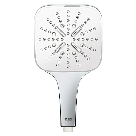 Grohe Handbrause Vitalio SmartActive 130 Cube (Anzahl Funktionen: 3 Stk., Chrom, Quadratisch)