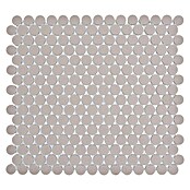 Mozaik pločica Knopf Uni CU K217  (31,5 x 29,4 cm, Svijetlosive boje, Mat) | BAUHAUS