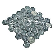 Mosaikfliese Hexagon Uni MOS HXN 407 (29,8 x 30,5 cm, Grün, Matt)