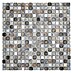 Mosaikfliese Quadrat Crystal Mix XCM M710 