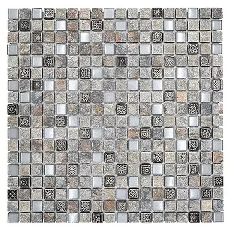 Mosaikfliese Quadrat Crystal Mix XCM M710