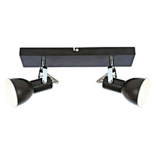 Globo Regleta Fargo (80 W, L x An x Al: 32 x 12,5 x 14 cm, Azul/Blanco, E14)