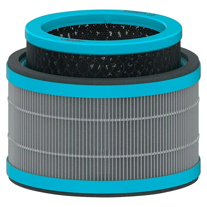 Leitz TruSens HEPA-Filter Allergie - Passend für: TruSens Luftreiniger Z-1000 - Nahaufnahme eines TruSens Luftreinigungsfilters mit einem blauen Rahmen, der für saubere Luft sorgt.