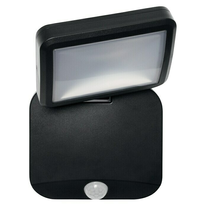 Osram Sensor-LED-Außenwandstrahler Single (4 W, Schwarz, Mit Bewegungsmelder, 1-flammig)