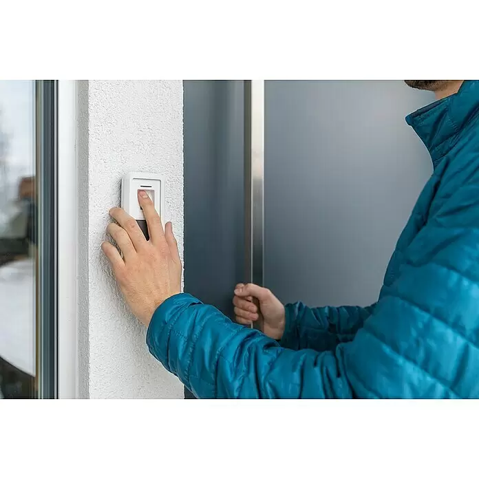 Abus HomeTec Pro Fingerabdruck Lesegerät CFS3100W - L x B x H: 29 x 67 x 143 mm, Weiß - Stimmungsaufnahme
