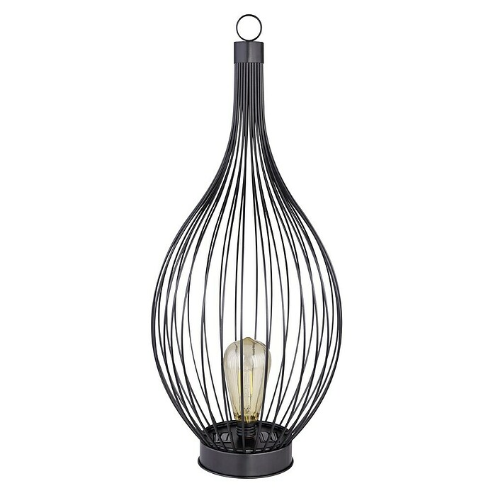 Globo Lámpara decorativa solar (0,06 W, Negro, Ámbar, IP44) | BAUHAUS