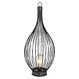 Globo Lámpara decorativa solar (0,06 W, Negro, Ámbar, IP44)