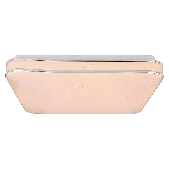Globo LED stropna svjetiljka (24 W, Opal, D x Š x V: 33,5 x 33,5 x 7,3 cm)