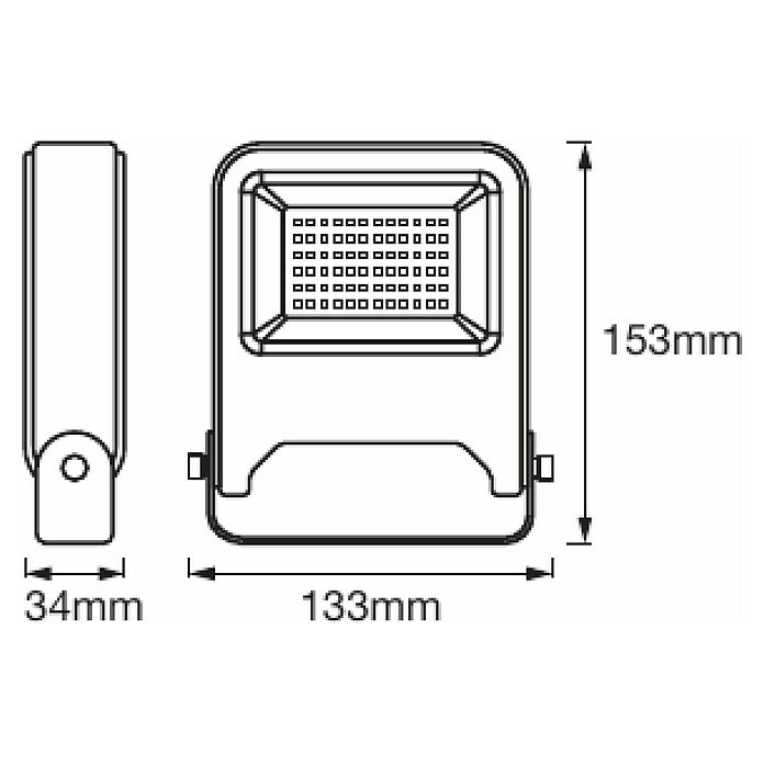 Osram LED-Strahler Endura Flood (Weiß, 20 W, IP65)