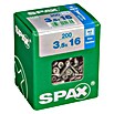 Spax T-Star plus Tornillo avellanado (Ø x L: 3,5 x 16 mm, Acero inoxidable, 200 ud., Rosca completa) | BAUHAUS