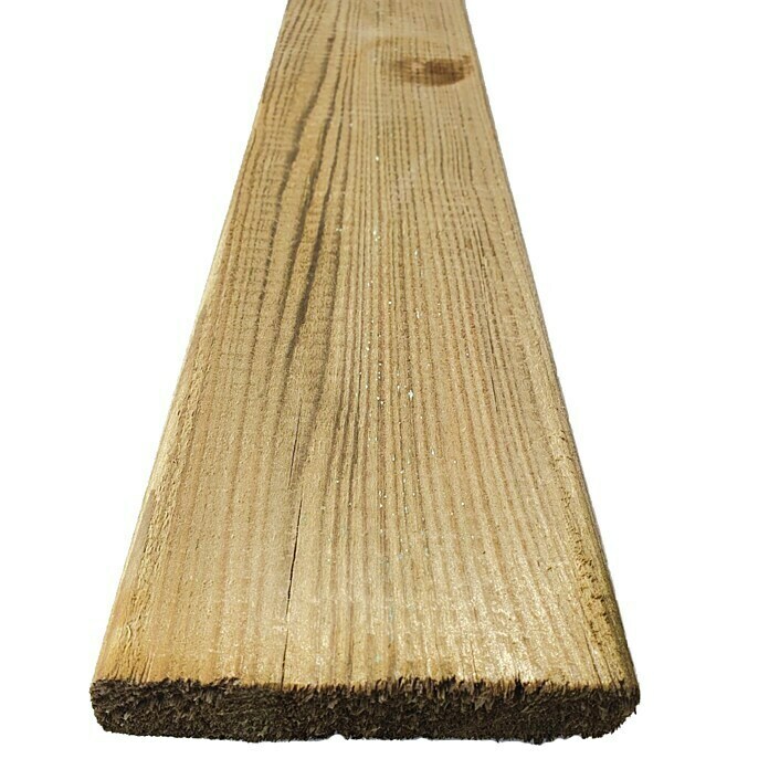 Listón de madera (L x An x Al: 300 x 9 x 1,5 cm, Pino, Marrón)