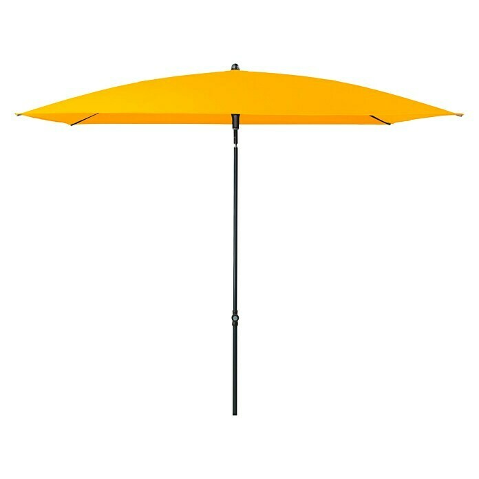 Doppler Sonnenschirm Sunline WaterproofGelb, 230 x 190 cm Front View