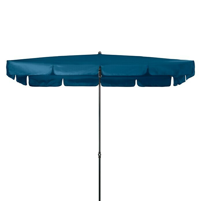 Doppler Sonnenschirm Sunline-Waterproof IIIBlau, 260 x 150 cm Front View