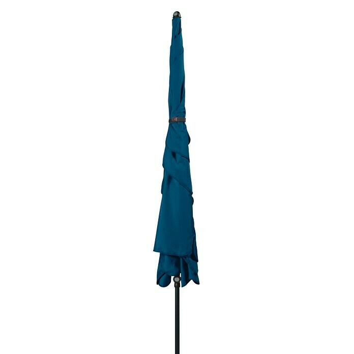 Doppler Sonnenschirm Sunline-Waterproof IIIBlau, 260 x 150 cm Front View