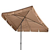 Doppler Sonnenschirm Sunline-Waterproof III (Greige, 260 x 150 cm)