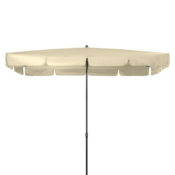 Doppler Sonnenschirm Sunline-Waterproof IIINatur, 260 x 150 cm Front View