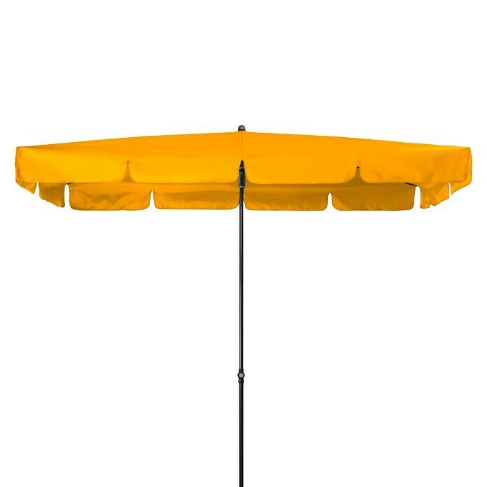 Doppler Sonnenschirm Sunline-Waterproof IIIGelb, 260 x 150 cm Front View