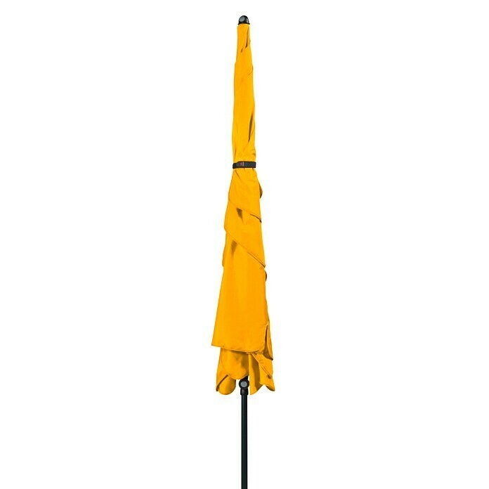 Doppler Sonnenschirm Sunline-Waterproof IIIGelb, 260 x 150 cm Front View