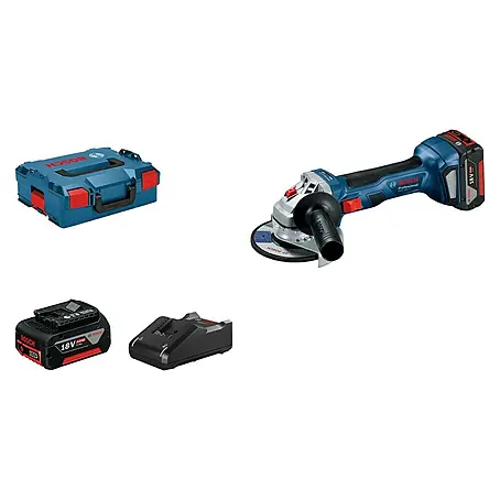 Bosch Professional AMPShare 18V Amoladora angular de batería 18V-8