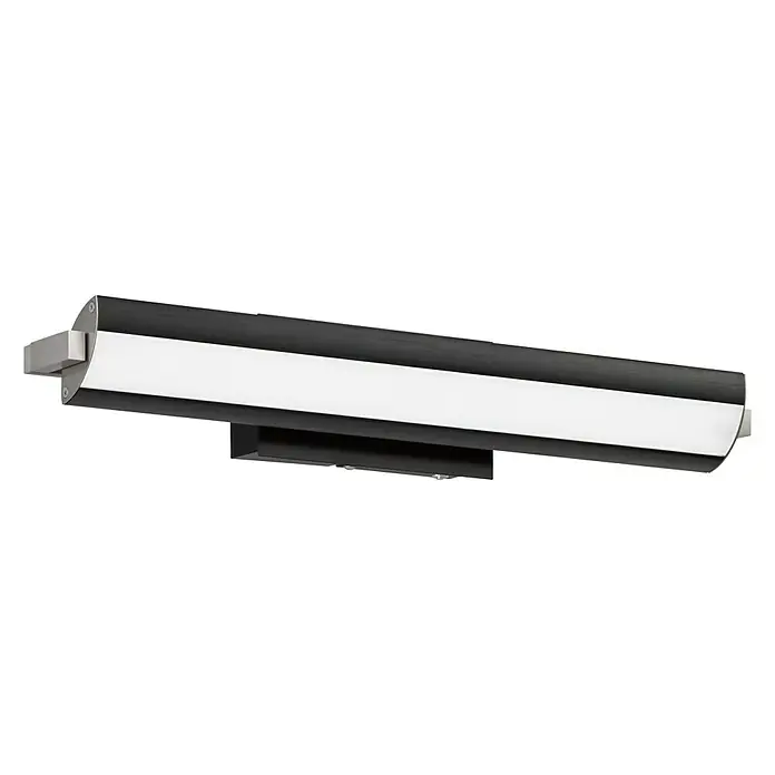 Fischer & Honsel Wandleuchte Beat TW - 14 W, Messing gebürstet, Warmweiß - Elegante Badezimmerleuchte mit Chromfinish. Das schlanke Design der Leuchte sorgt für ein modernes Ambiente im Badezimmer.