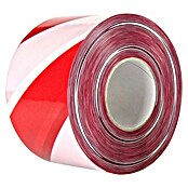 Cinta de señalización (L x An: 200 m x 100 mm, Rojo/Blanco, Espesor: 100 µm) | BAUHAUS