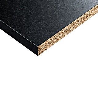 CUCINE Küchenarbeitsplatte nach Maß 901 Black RM (Max. Zuschnittsmaß: 365 x 63,5 cm, Stärke: 3,8 cm)