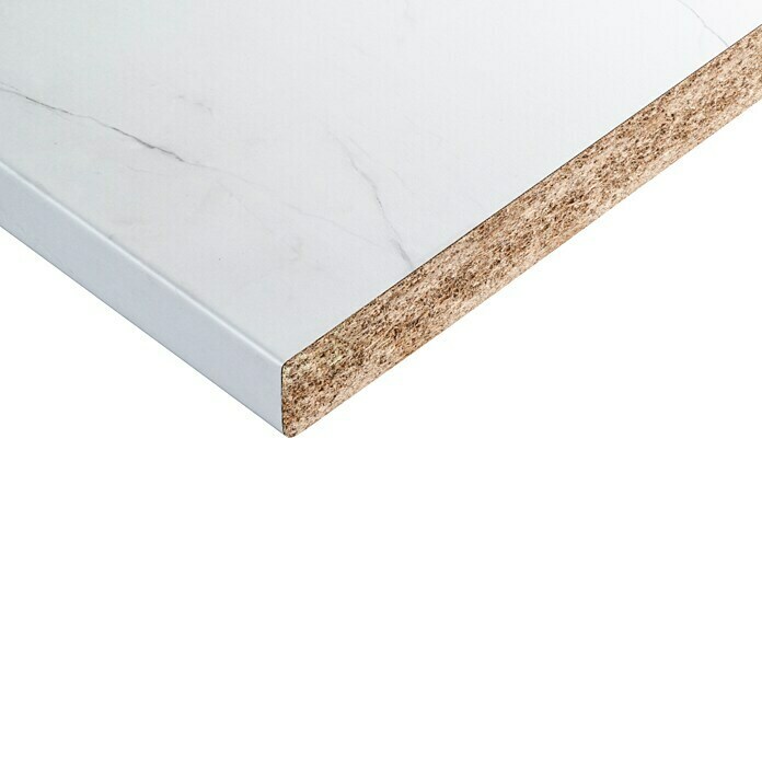 CUCINE Küchenarbeitsplatte nach Maß (Marmor Paros, Max. Zuschnittsmaß: 365 cm, Stärke: 3,8 cm)