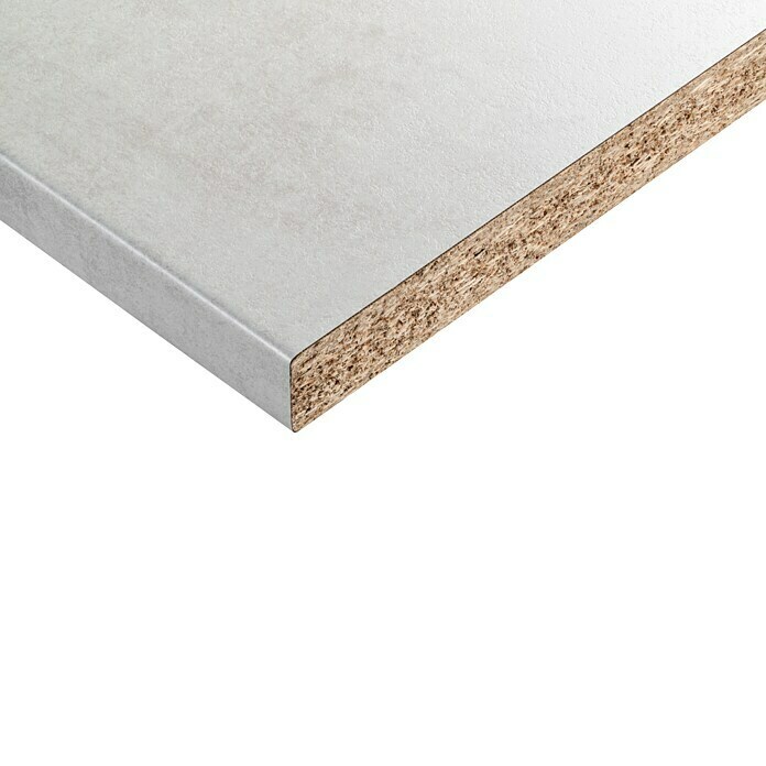 CUCINE Küchenarbeitsplatte nach Maß (Fade Metal, Max. Zuschnittsmaß: 365 cm, Stärke: 3,8 cm)